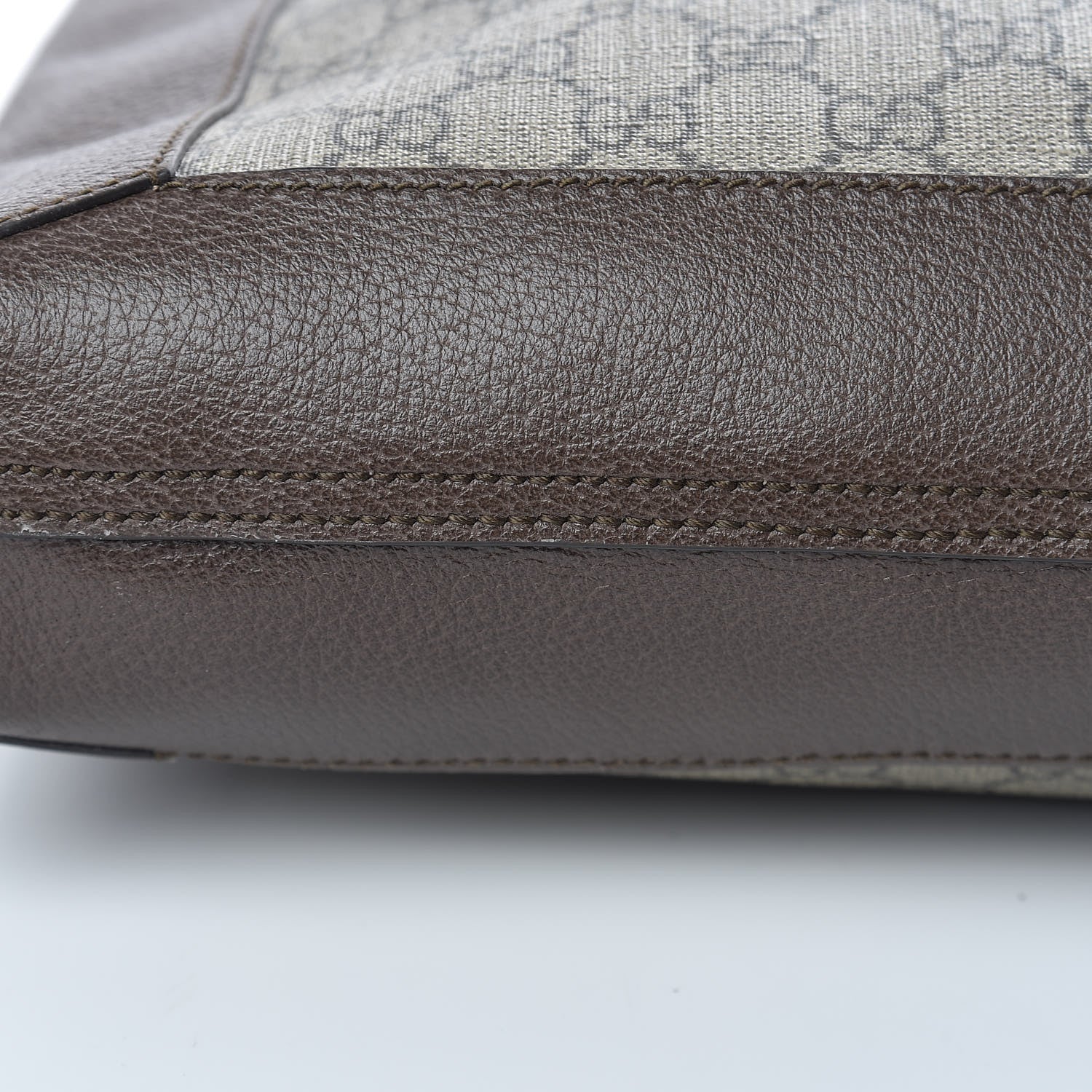 Gucci GG Supreme Monogram Web Large Ophidia Vertical Shopping Tote Brown 14 of 14