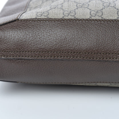 Gucci GG Supreme Monogram Web Large Ophidia Vertical Shopping Tote Brown 14 of 14