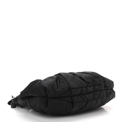 Prada Tessuto Nylon Quilted Shoulder Bag Black 3 of 9