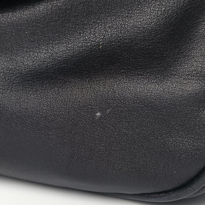 Prada Soft Calf Shopping Satchel Black 6 of 6