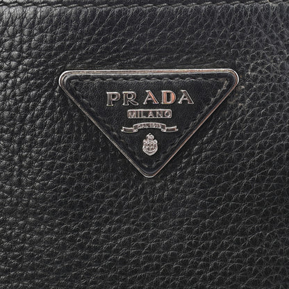 Prada Vitello Daino Crossbody Bag Black 6 of 11