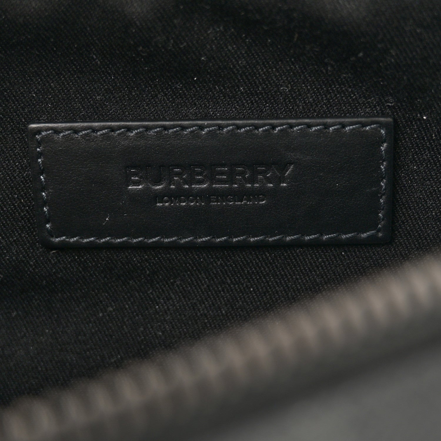 Burberry Charcoal Check Calfskin Sonny Bum Bag Charcoal 6 of 10