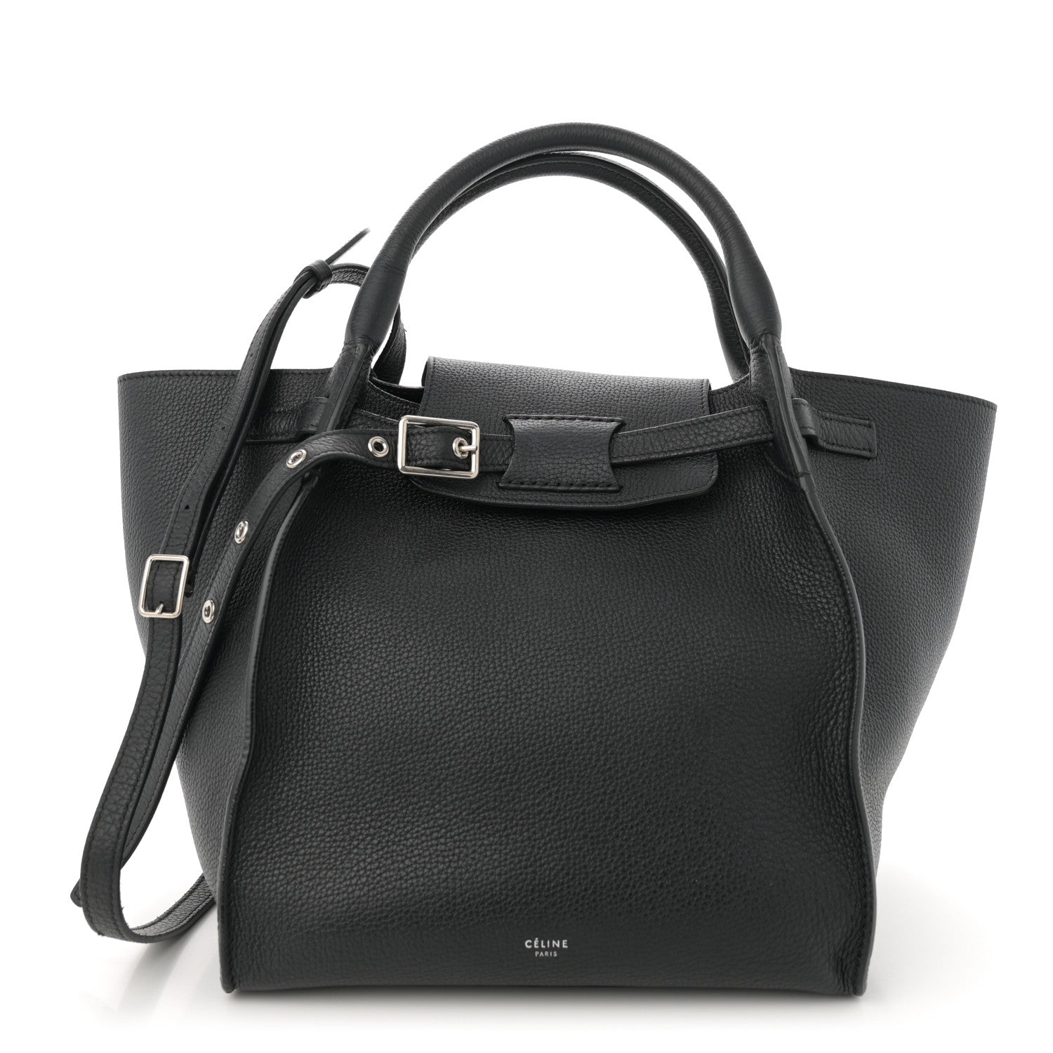 Celine Supple Grained Calfskin Small Big Bag Black 1 of 12