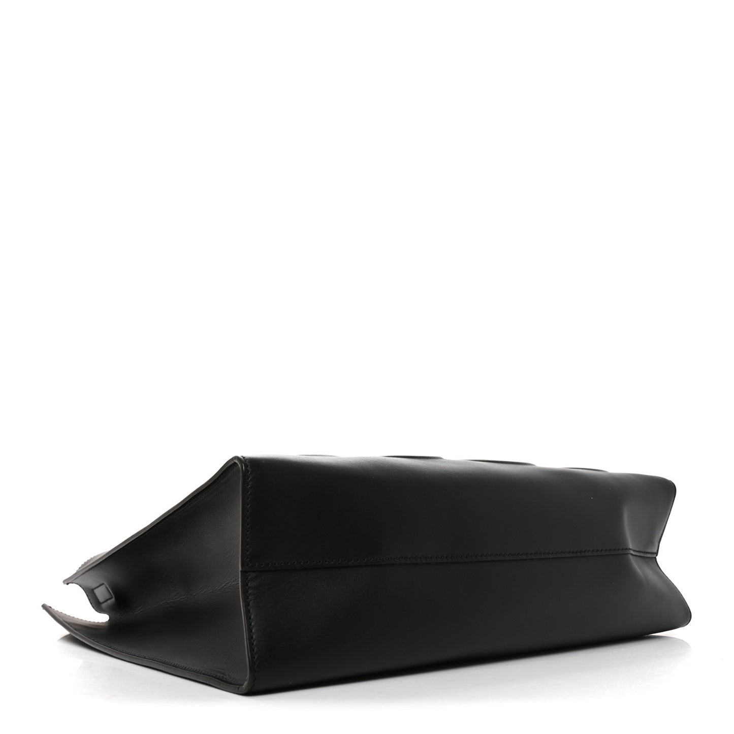 Calfskin Embossed Medium XL Tote Black