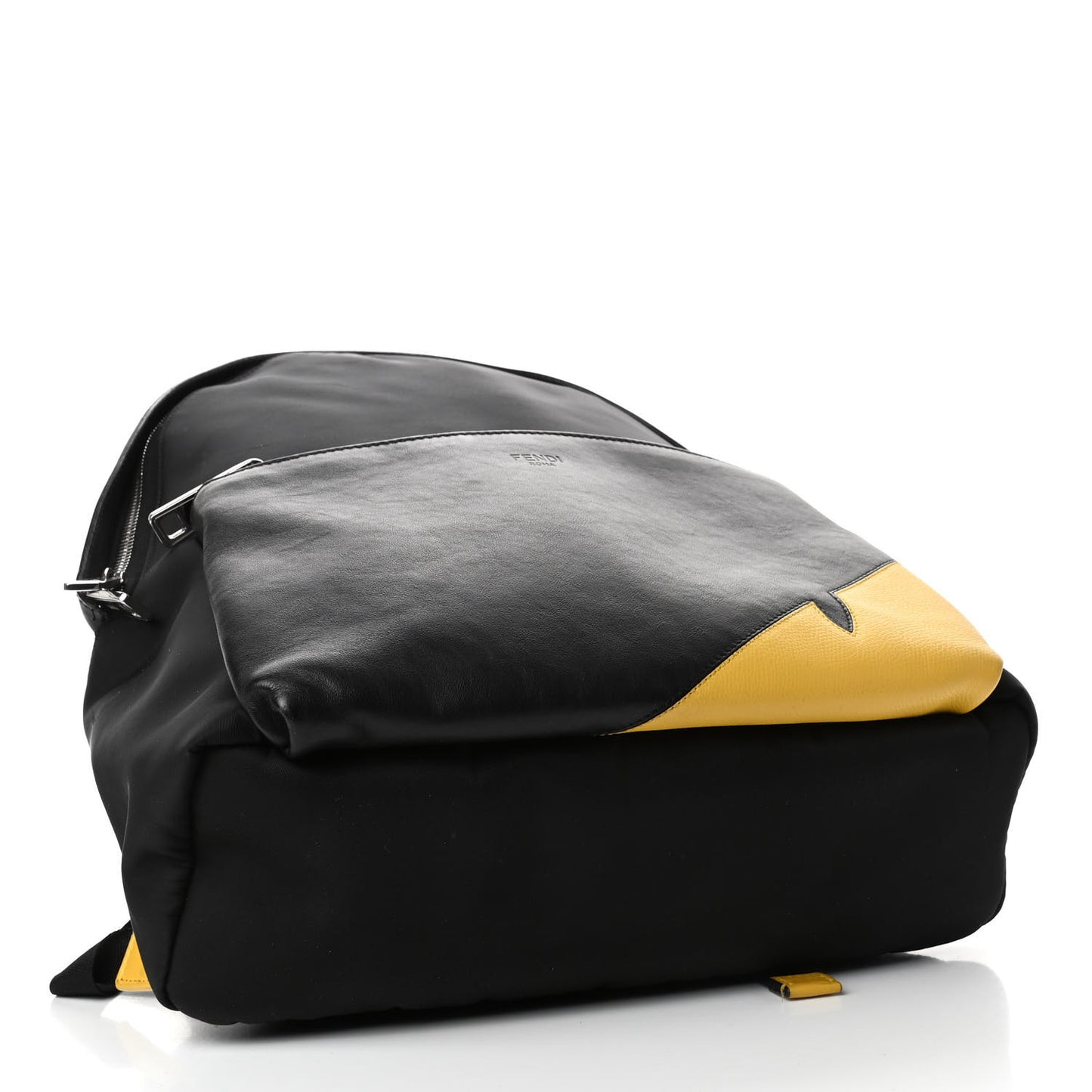 Nylon Vitello Grace Cruise Corner Bugs Pouch Pocket Backpack Black Sunflower