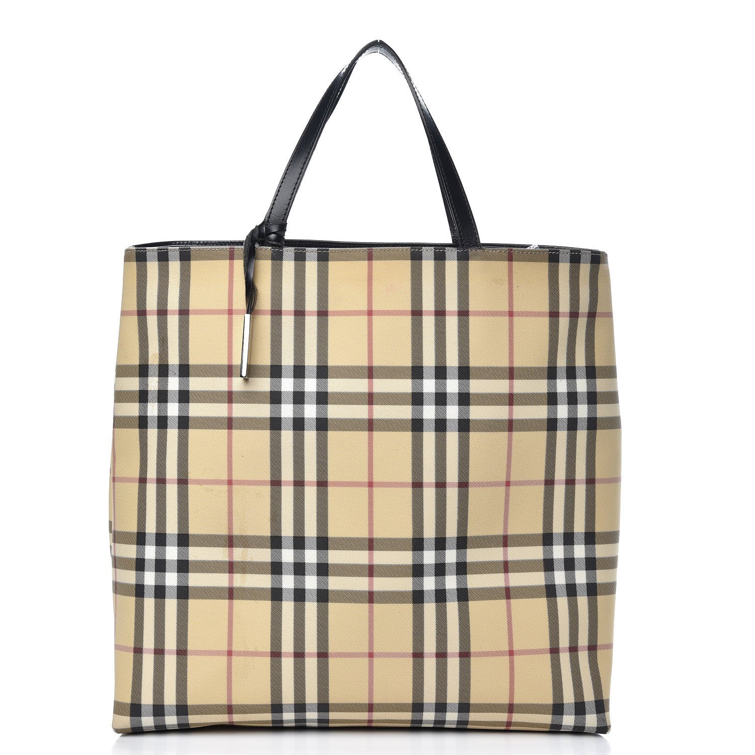Burberry House Check Large Tote Black 1 of 14