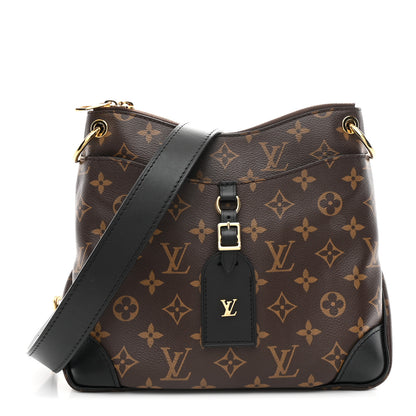 Louis Vuitton Monogram Odeon PM Black 1 of 10