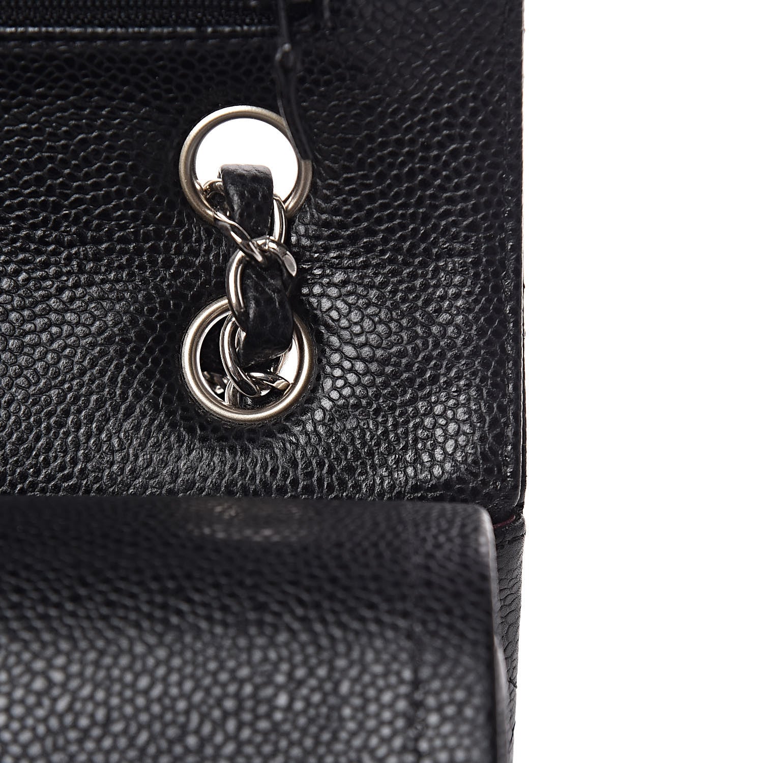 Chanel Caviar Quilted Medium Double Flap Black 12 of 12