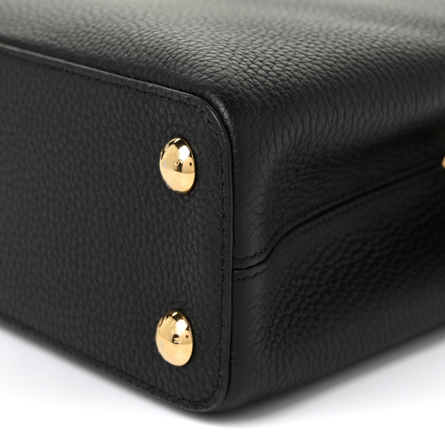 Louis Vuitton Taurillon Capucines BB Black 10 of 10