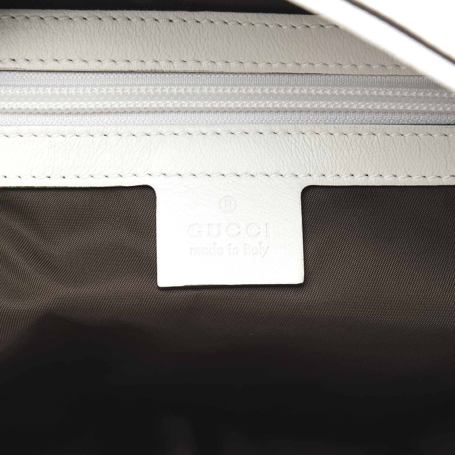 Gucci Nylon Microguccissima Gym Bag White 6 of 10