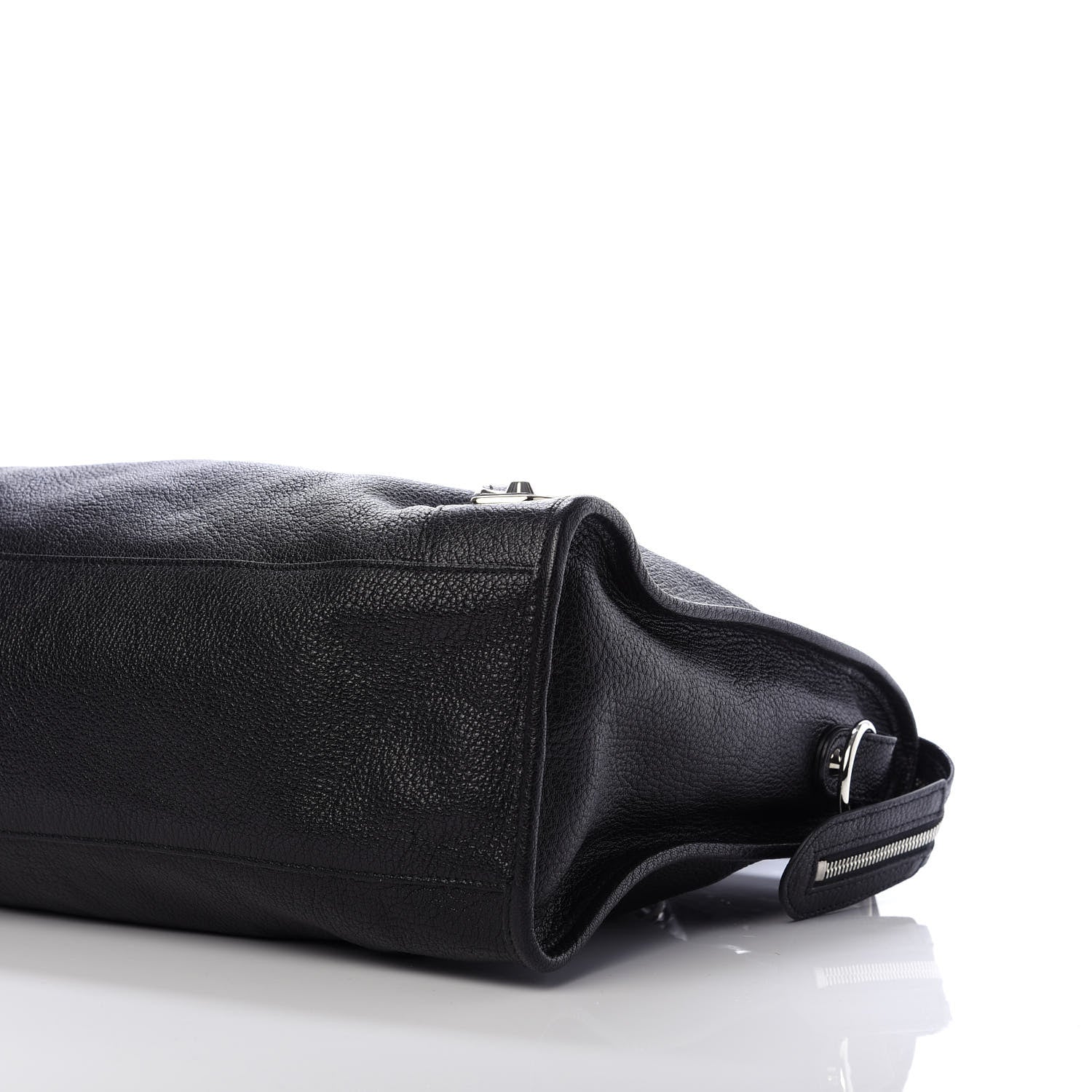 Balenciaga Chevre Silver Metallic Edge Hardware City Black 8 of 11