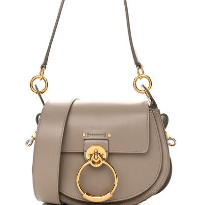 Chloe Calfskin Small Tess Bag Motty Grey 8 of 14