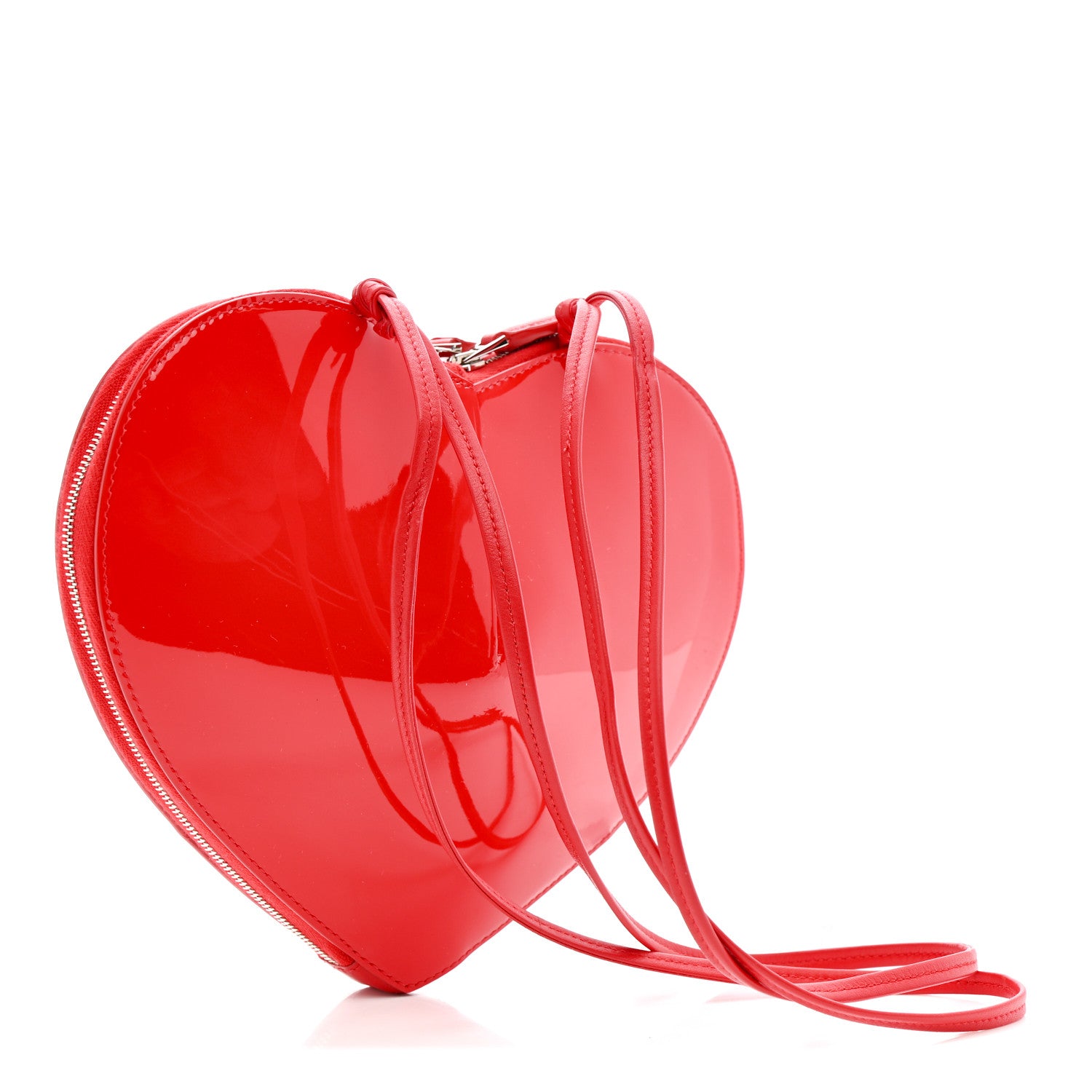 Alaia Patent Calfskin Le Coeur Bag Rouge Vermillon 3 of 10