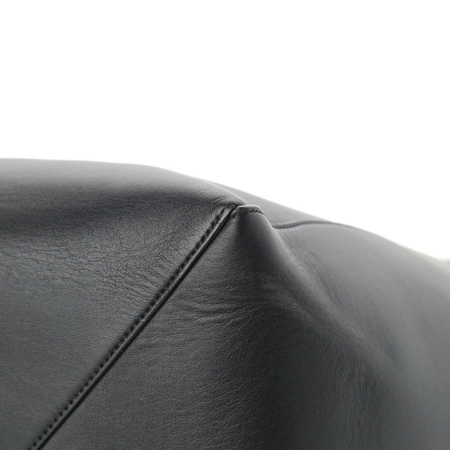 Celine Calfskin Large Clasp Cabas Black 11 of 16
