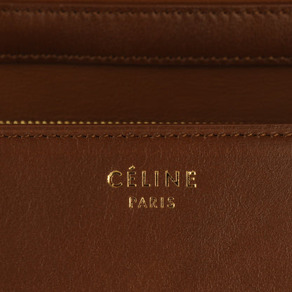 Celine Box Calfskin Medium Classic Box Flap Bag Camel 7 of 8