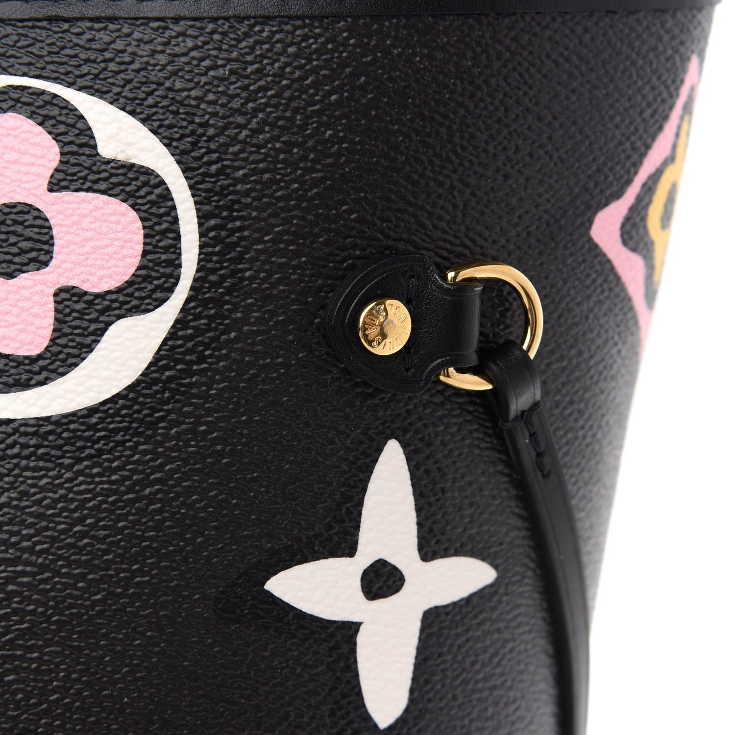 Louis Vuitton Monogram Giant Wild At Heart Neverfull MM Black 9 of 10