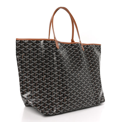 Goyard Goyardine Saint Louis GM Black Gold 4 of 11