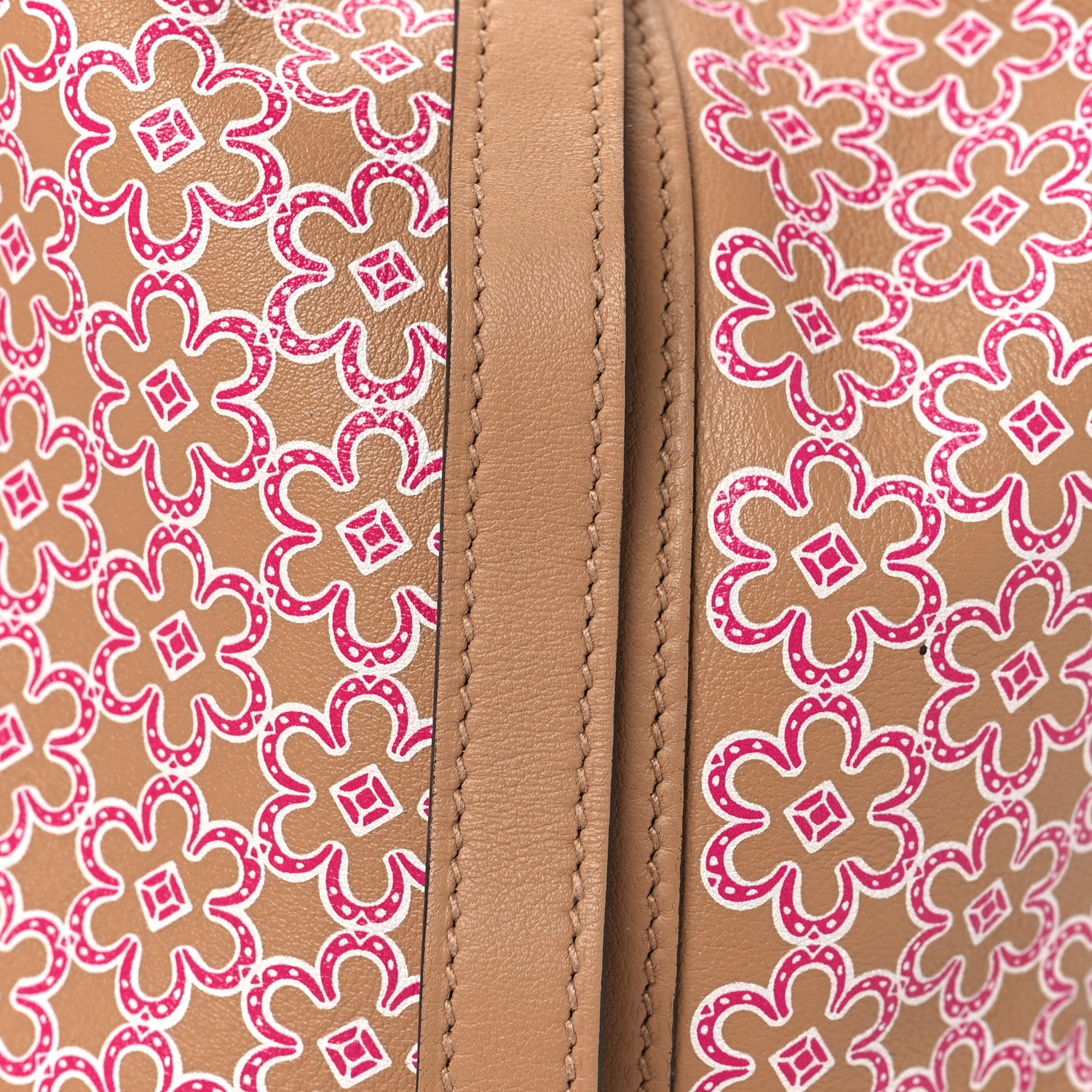 Hermes Swift Lucky Daisy Picotin Lock 18 PM Chai Rose White 8 of 13