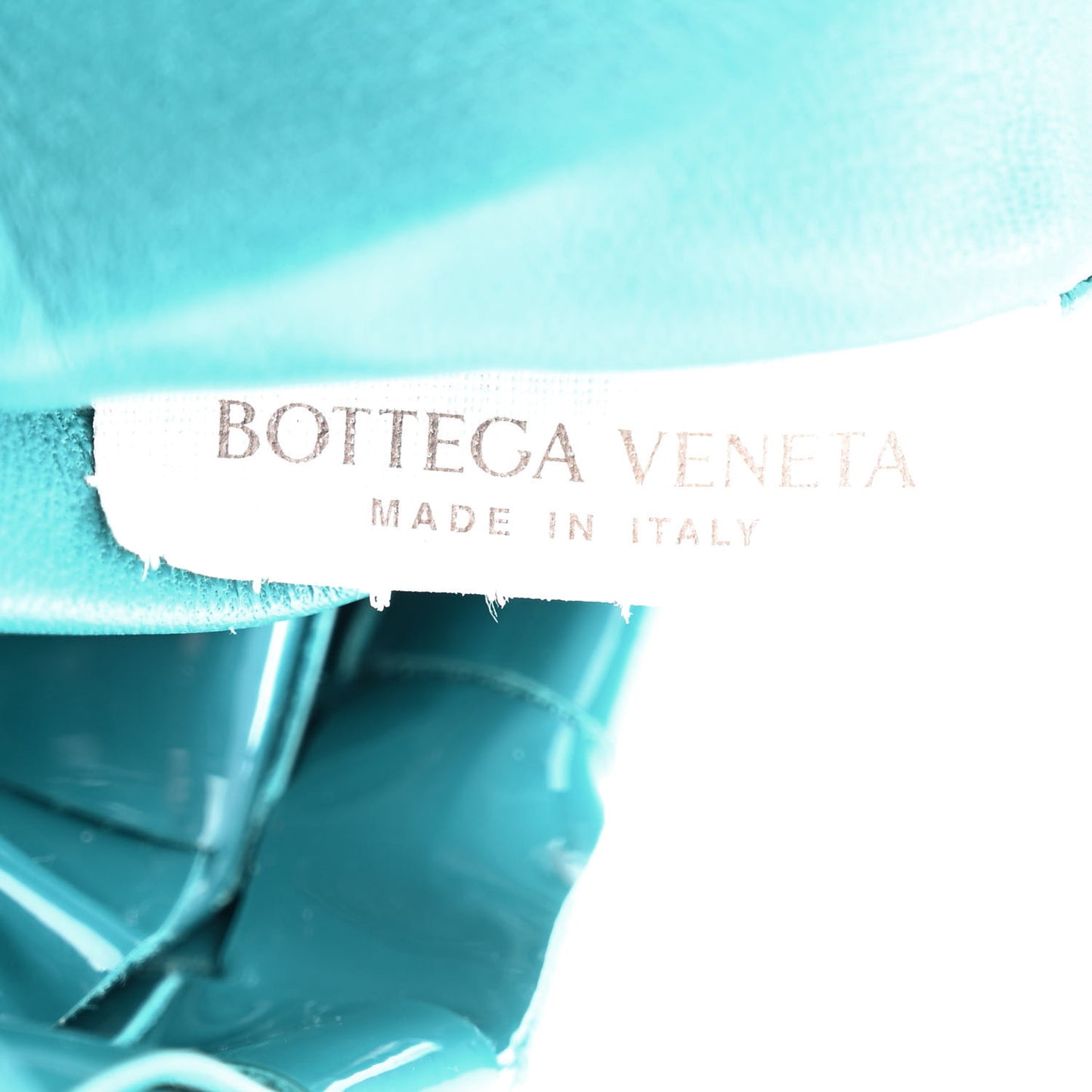 Patent Nappa Intrecciato Mini Jodie Blaster