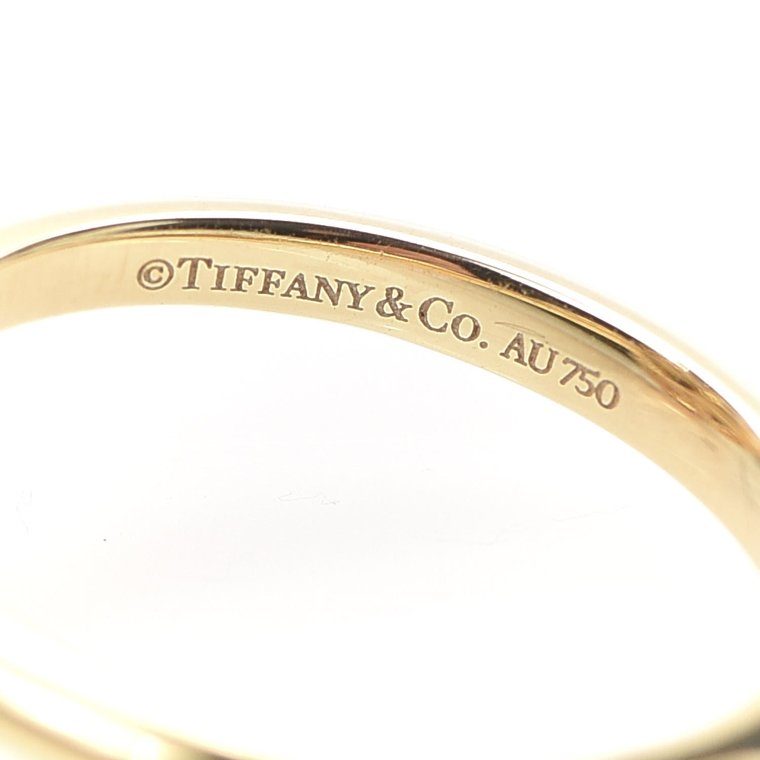 Tiffany 18K Yellow Gold Citrine Octagonal Sparklers Cocktail Ring 49 5 5 of 6