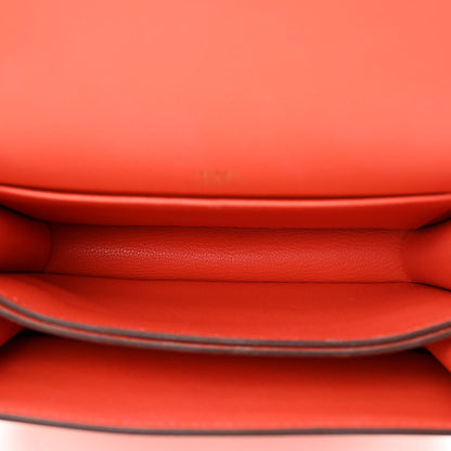 Hermes Evercolor Mini Sac Roulis Orange Poppy 5 of 11