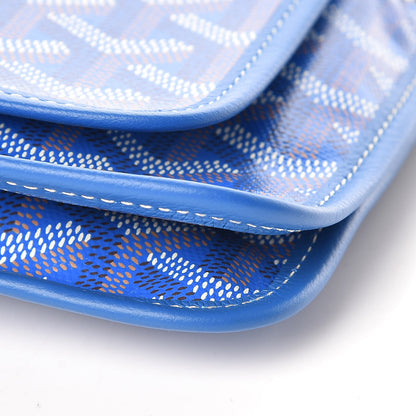 Goyard Goyardine Plumet Wallet Clutch Sky Blue 8 of 8