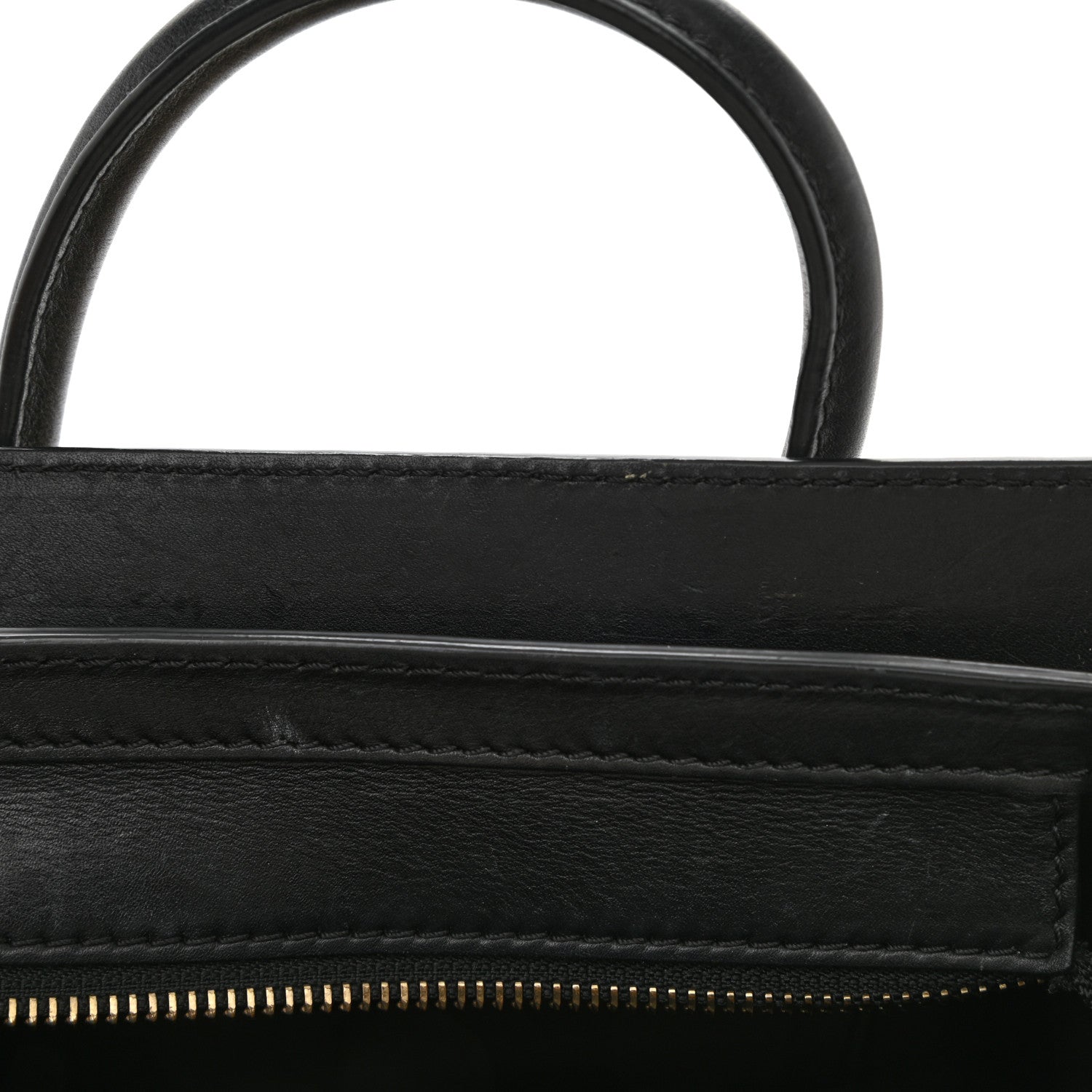 Celine Smooth Drummed Calfskin Nano Tri-Color Luggage Vanilla 7 of 8