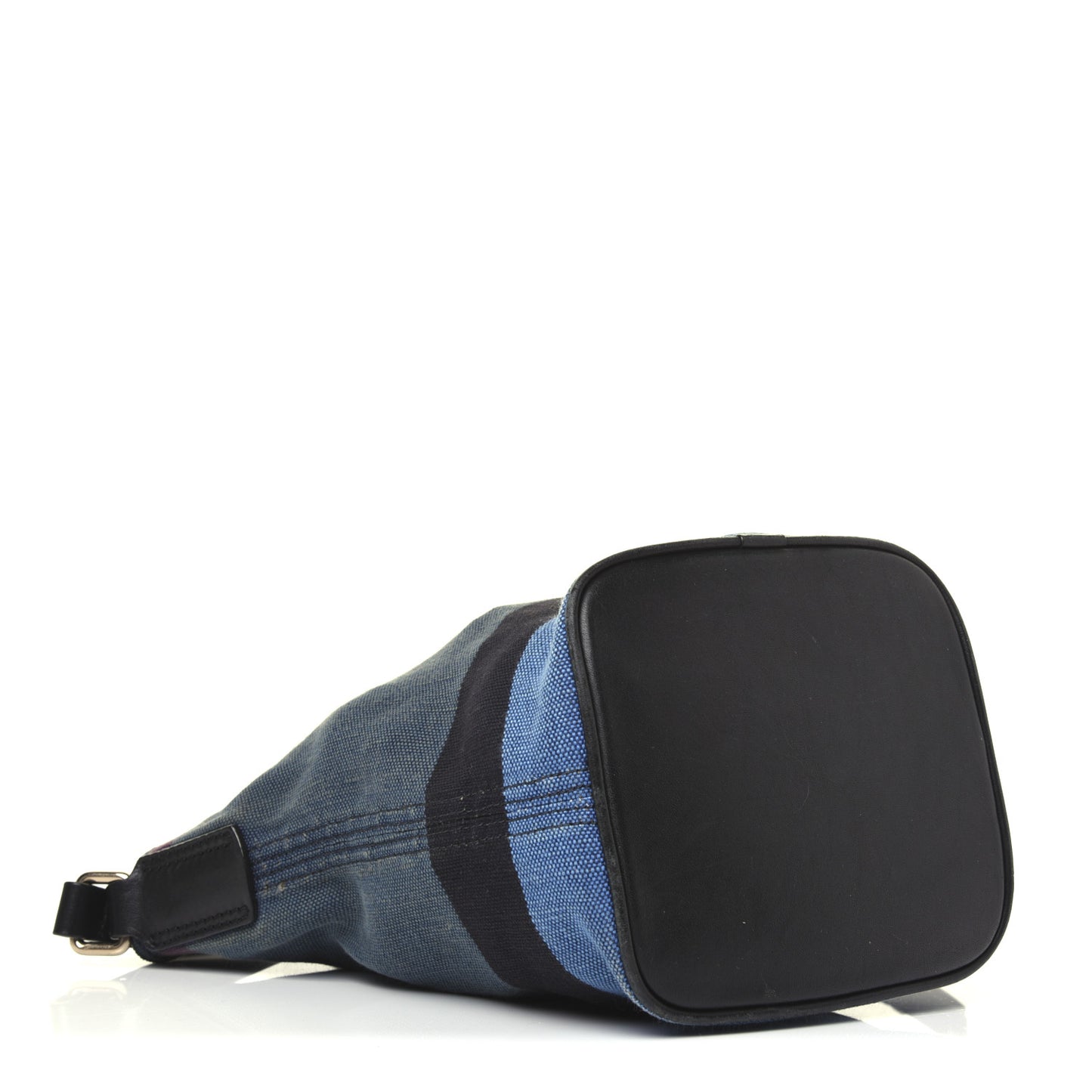 Overdyed Canvas Mega Check Mini Ashby Hobo Ultramarine Blue