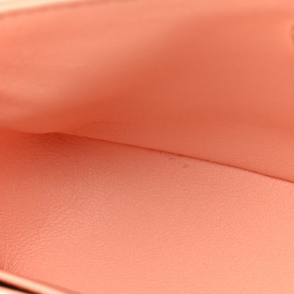 Chanel Lambskin Quilted Mini Rectangular Flap Light Orange 11 of 12