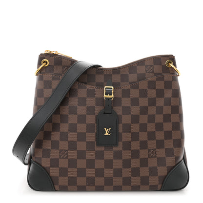 Louis Vuitton Damier Ebene Odeon MM Black 1 of 9