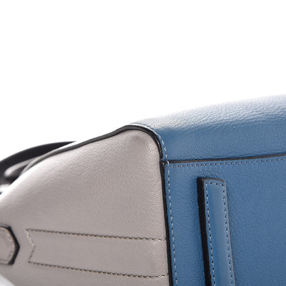 Givenchy Sugar Goatskin Mini Tri-Color Antigona Blue Grey Black 9 of 10