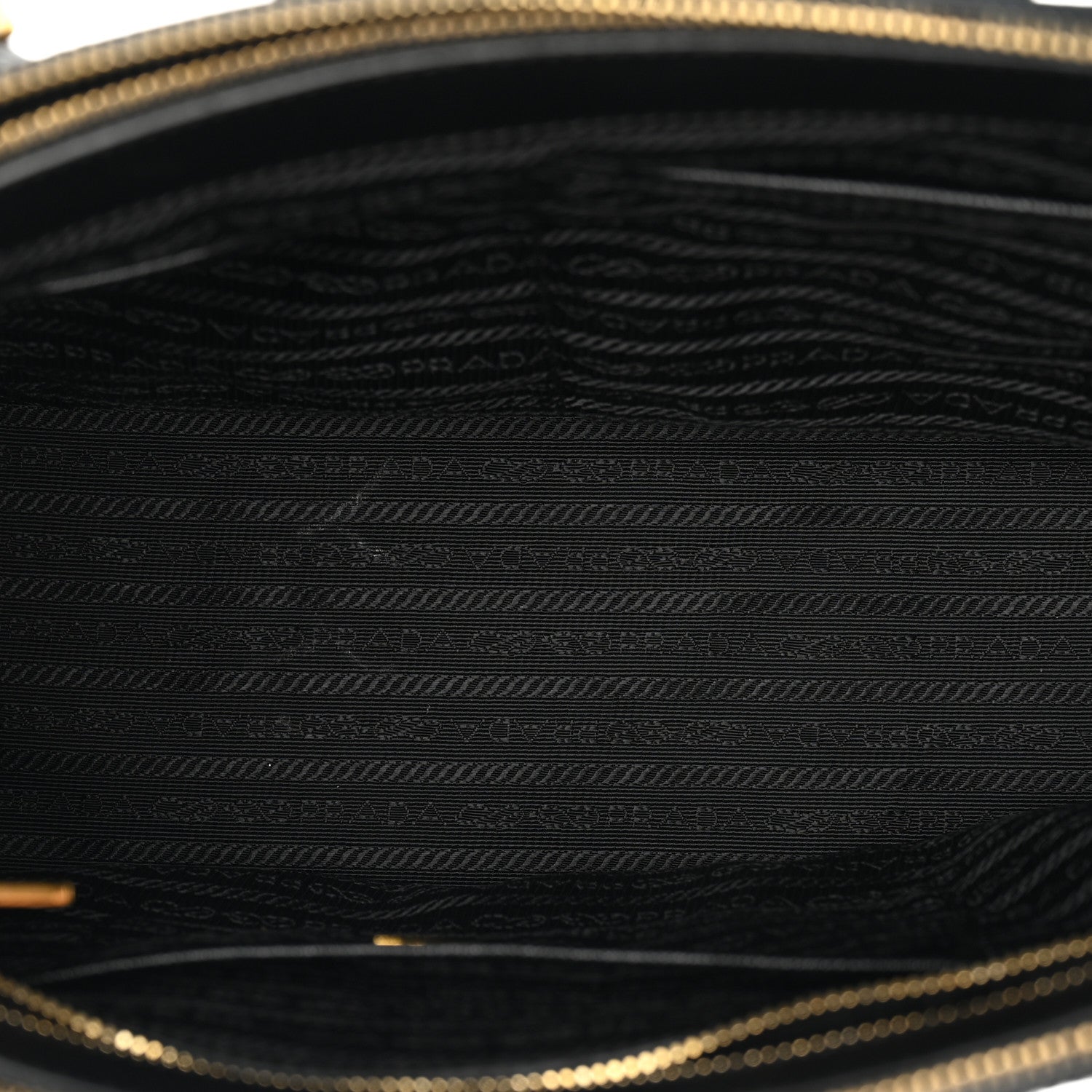 Prada Saffiano Medium Galleria Double Zip Tote Black 5 of 11