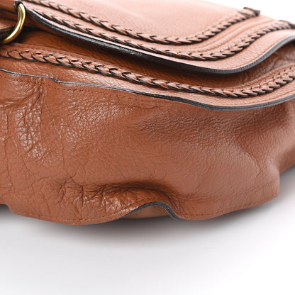 Chloe Calfskin Braided Medium Marcie Hobo Caramel 8 of 8
