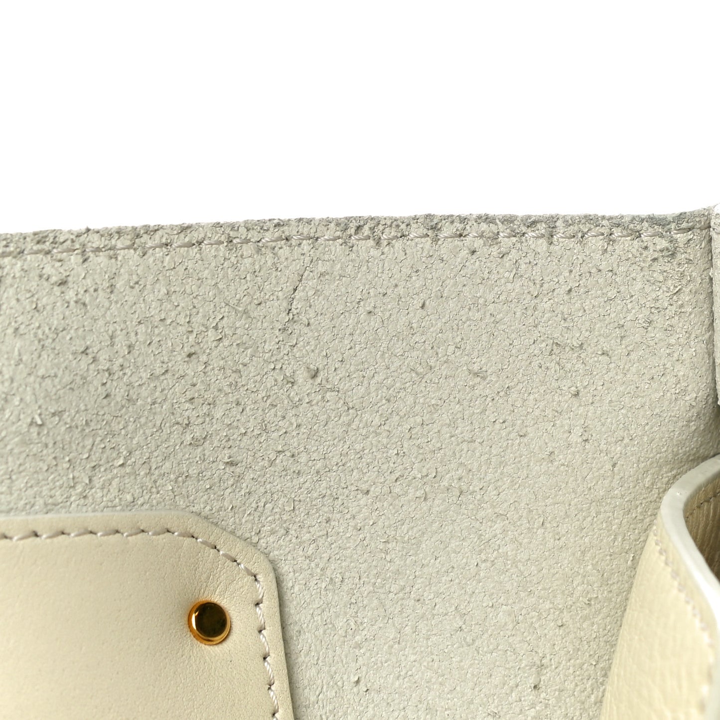 Smooth Calfskin Medium Vick Tote Off White