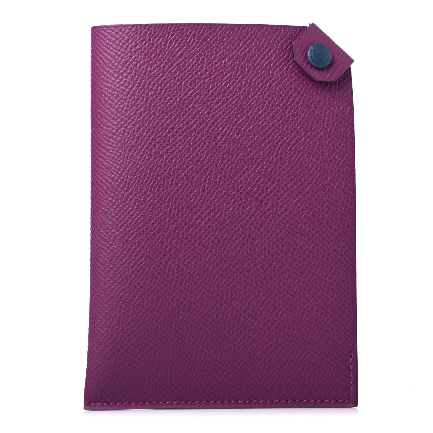 Epsom Tarmac Dot PM Passport Holder Anemone Deep Blue