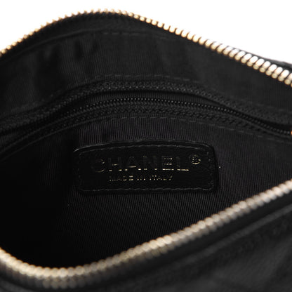 Chanel Caviar Quilted Pochette Black 5 of 7