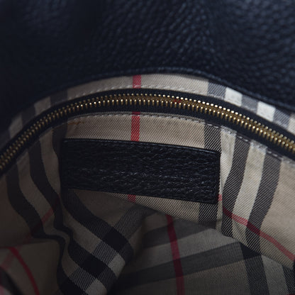 Burberry London Grainy Calfskin Medium Baynard Tote Black 6 of 11