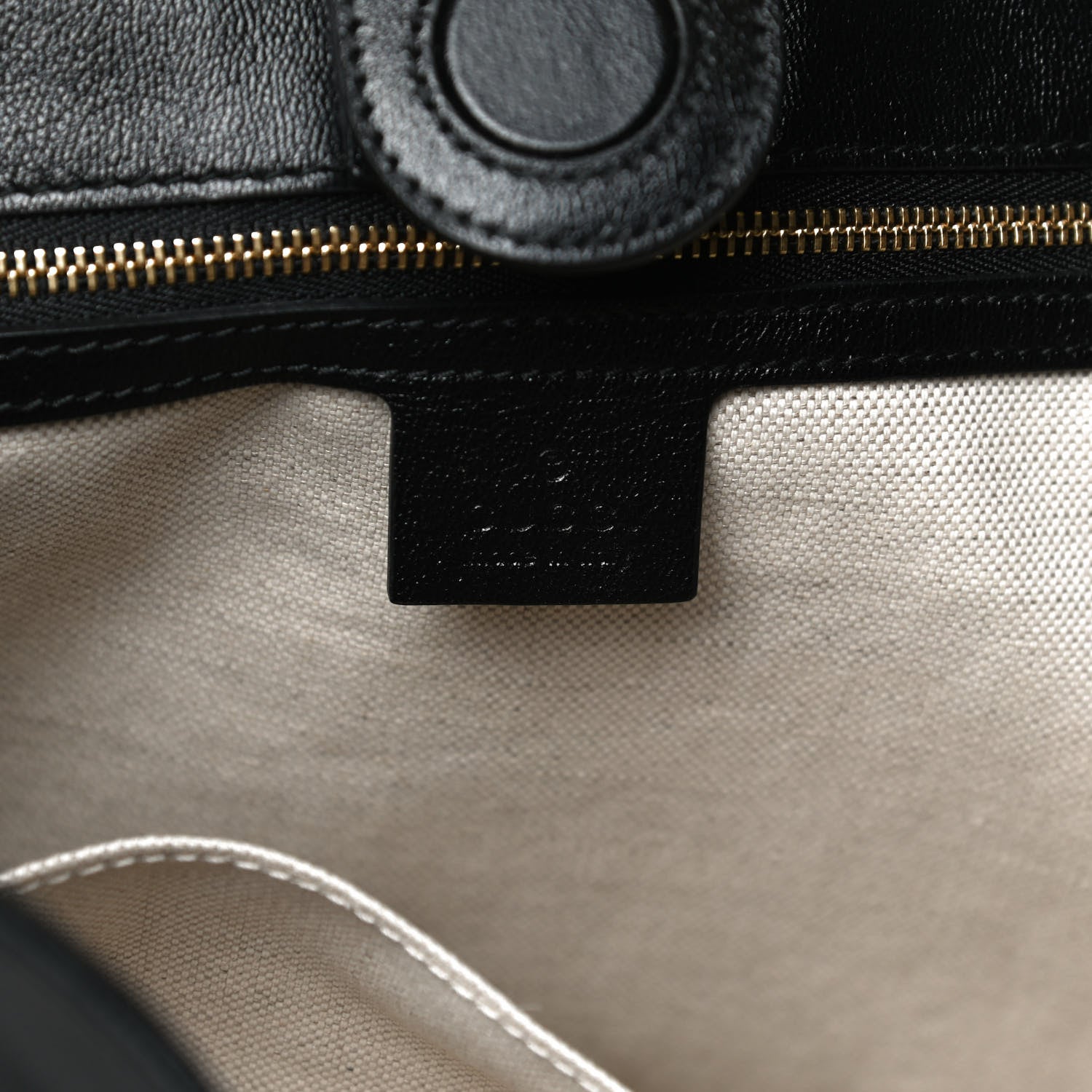 Gucci New Sakai Calfskin Lux Horsebit 1955 Tote Bag Black 6 of 14