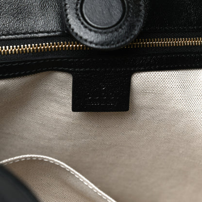 Gucci New Sakai Calfskin Lux Horsebit 1955 Tote Bag Black 6 of 14