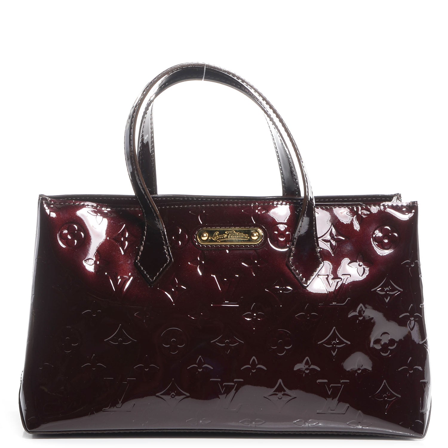 Louis Vuitton Vernis Wilshire PM Amarante 1 of 8
