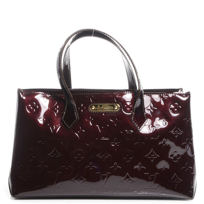 Louis Vuitton Vernis Wilshire PM Amarante 1 of 8