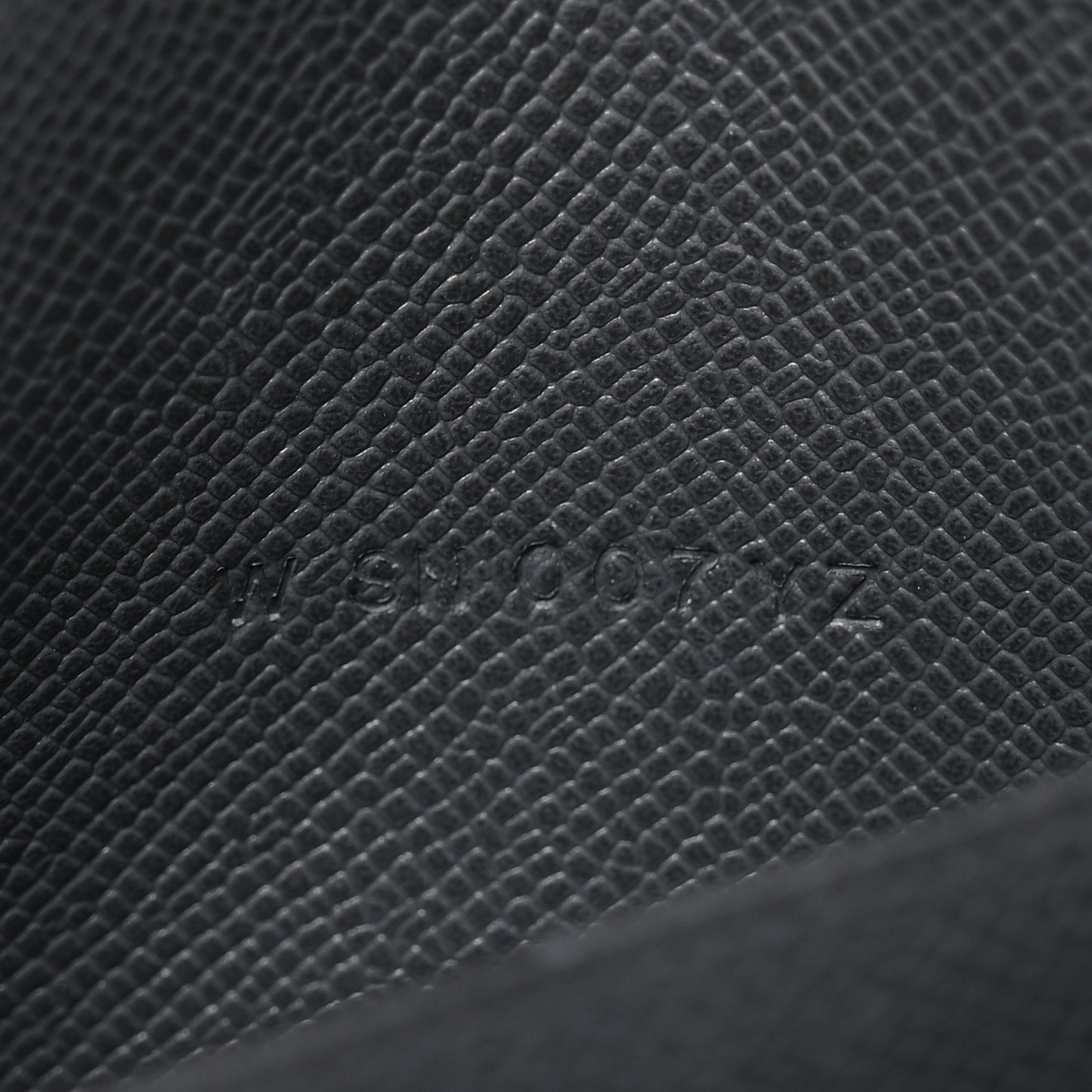 Madame Calfskin Kelly Pocket Slim Wallet Graphite