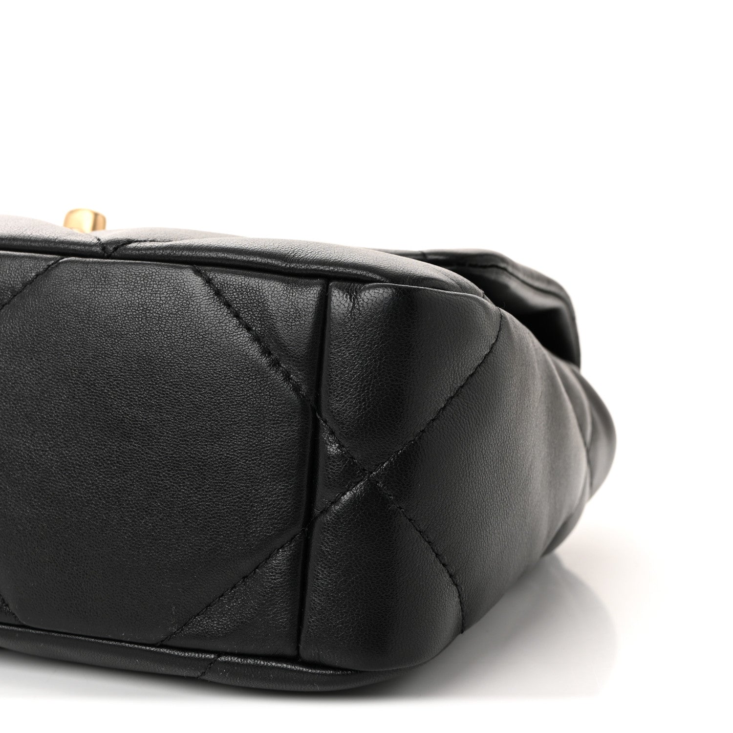 Chanel Lambskin Quilted Medium Chanel 19 Flap Black 10 of 11