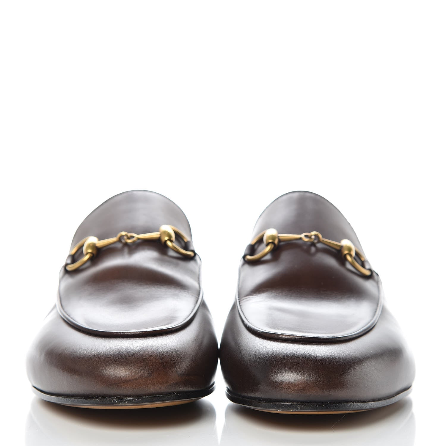 Gucci Calfskin Womens Princetown Slippers 36 Fondente Brown 2 of 9
