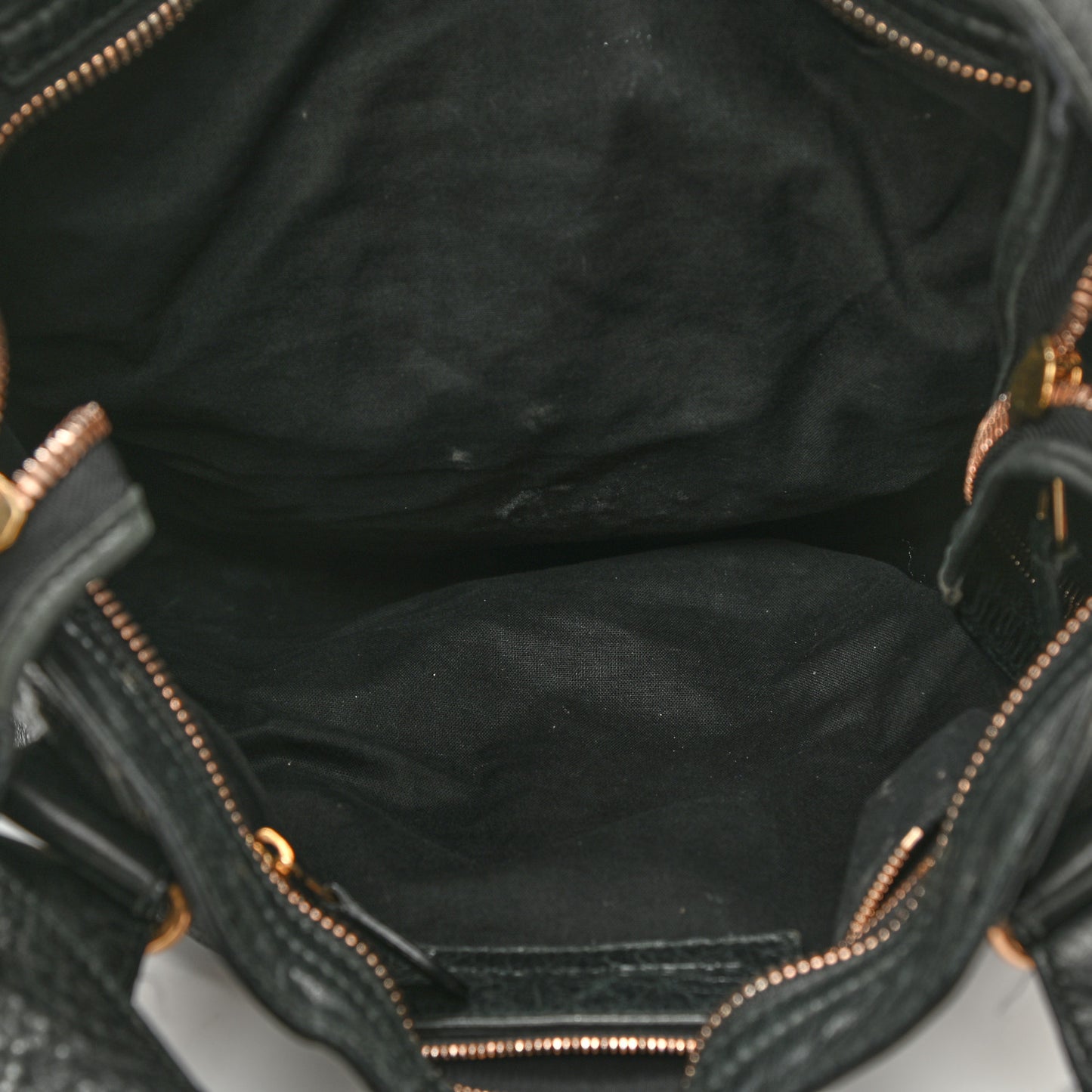 Agneau Giant 21 Rose Gold Hardware City Black