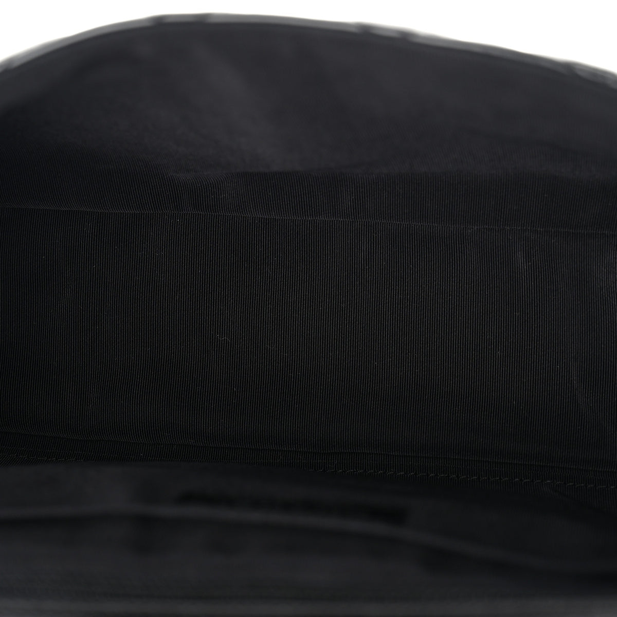 Patent Quilted Jumbo Single Flap Black