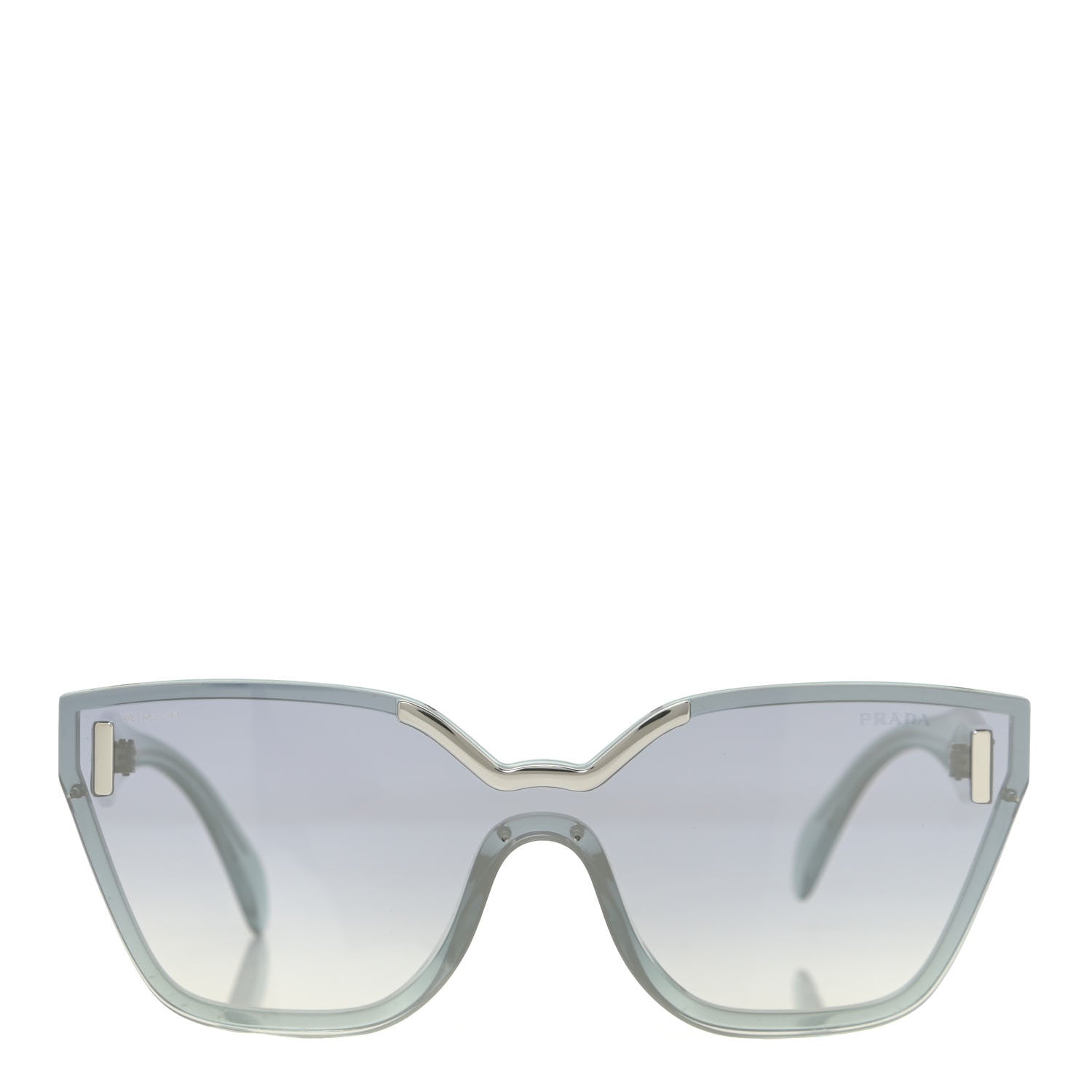 Prada Cat Eye Sunglasses SPR 16T Blue 2 of 9