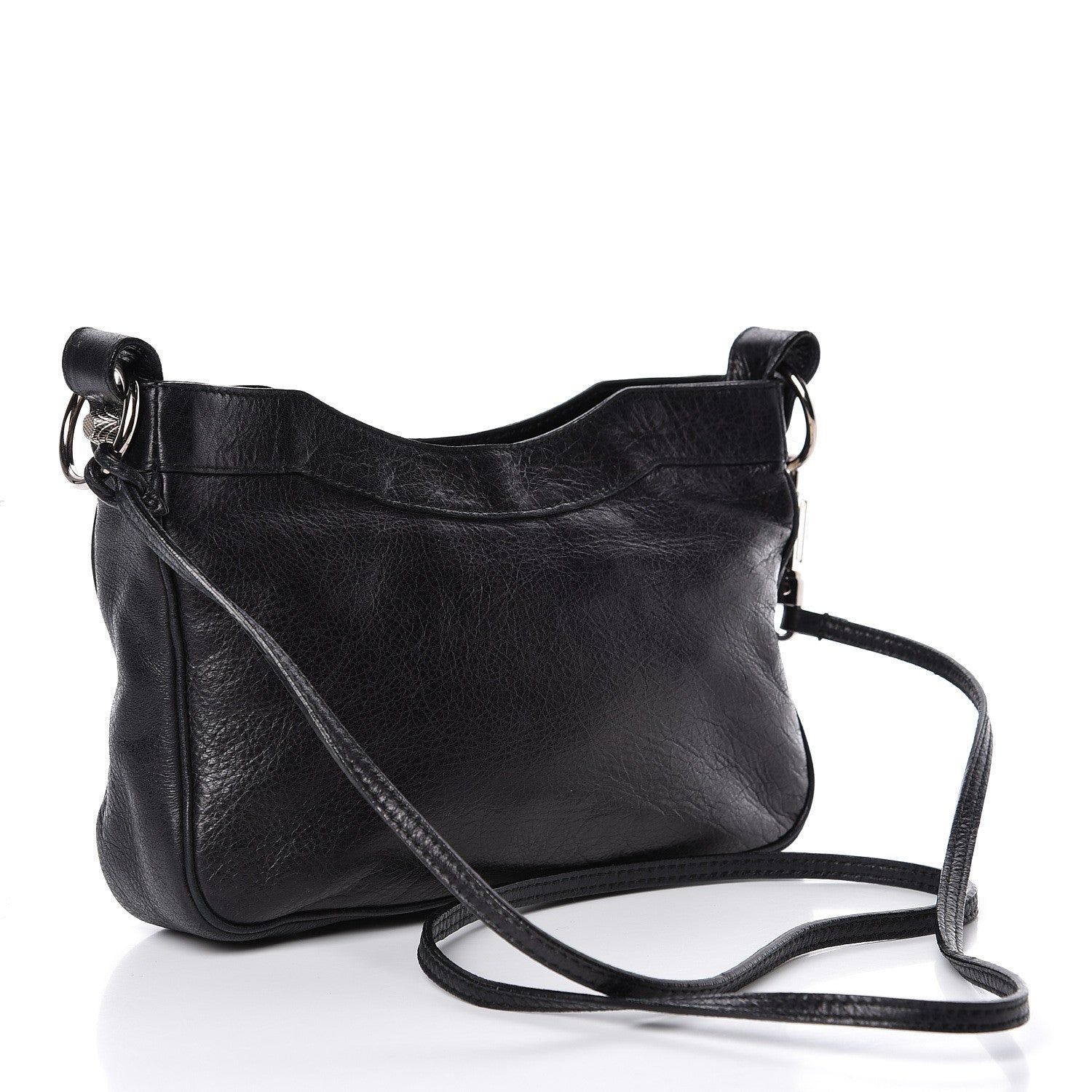 Balenciaga Agneau Giant 12 Silver Hardware Hip Black 3 of 10
