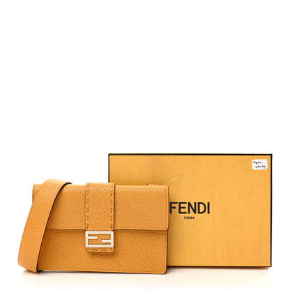 Fendi Cuoio Romano Selleria Baguette Belt Pouch Giallo Fendi 9 of 9