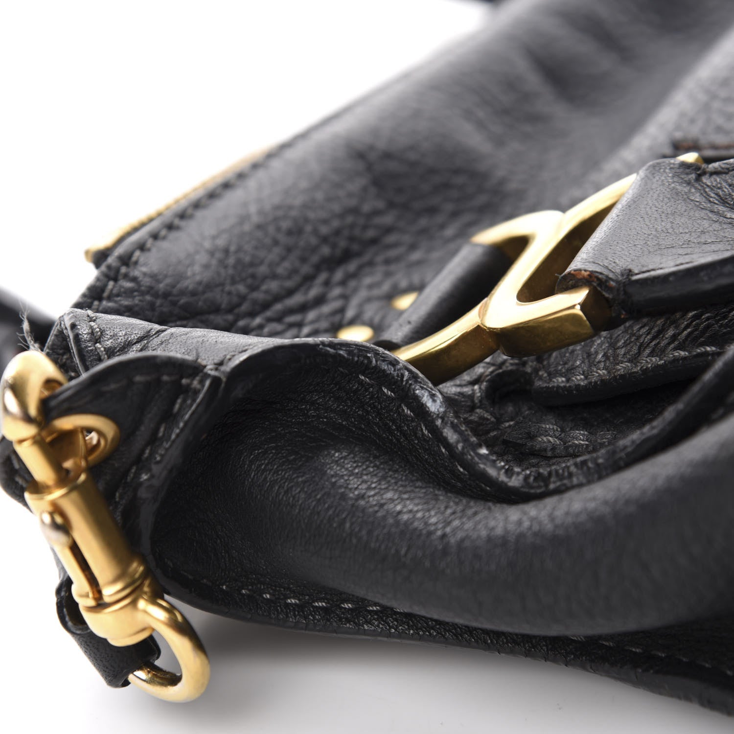 Chloe Calfskin Medium Marcie Satchel Black 7 of 19